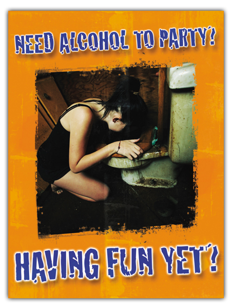 Alcohol Prevention Mini-Poster
