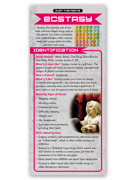 Just the Facts Rack Card: Ecstasy
