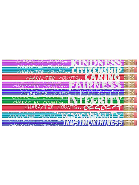 Character Counts Traits Pencil