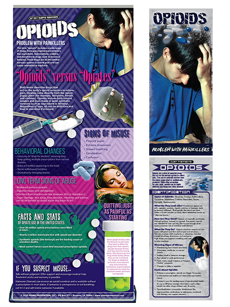 Opioids Retractable Banner Package