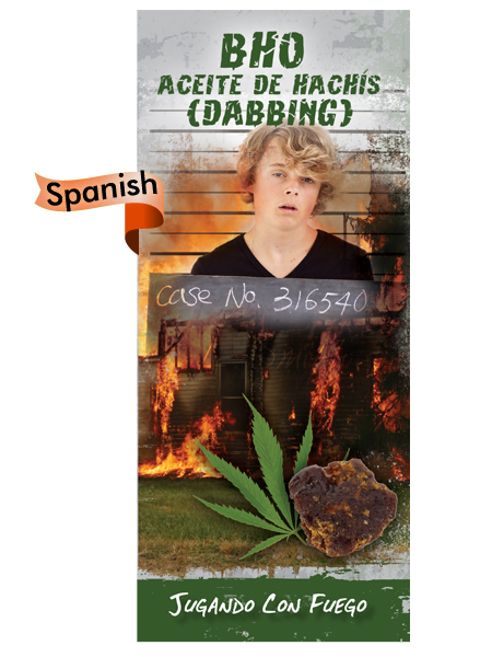 *SPANISH* BHO Butane Hash Oil (Dabbing) Pamphlet