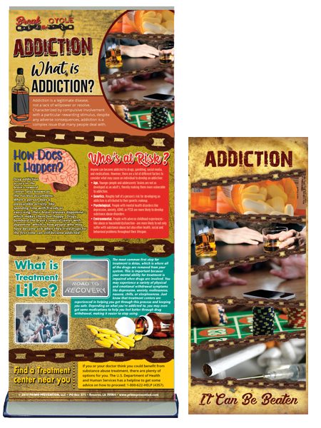 Break the Cycle: Addiction Retractable Banner Package