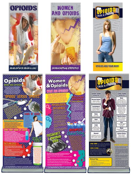 Opioids Epidemic Retractable Banner Package