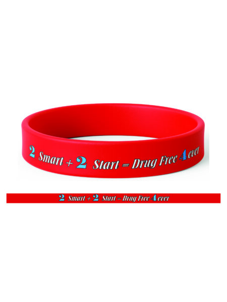 2 Smart 2 Start Silicone Wristband