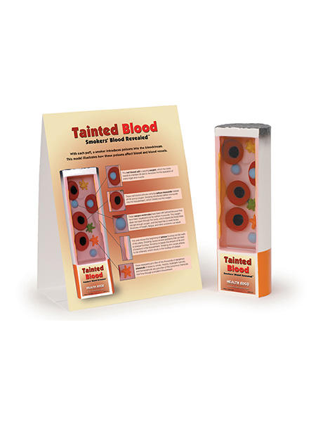 Tainted Blood: Smokers' Blood Revealed Display